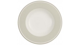 Savannah Cream Rim Soup 9 1/2 in