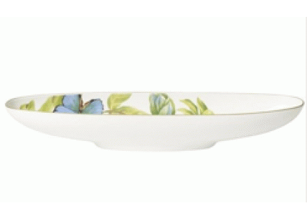 Amazonia Oval Vegetable Bowl 11 1/2 x 2 3/4"