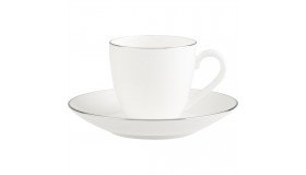 Anmut Platinum AD Cup and Saucer