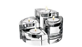 Orrefors votive set 4