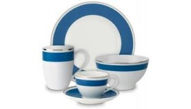 Colour Concept Buffet Plate Petrol Blue