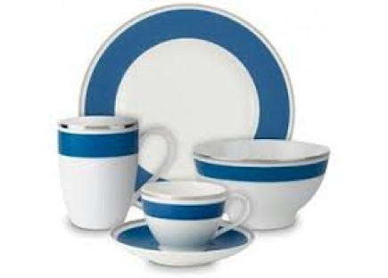 Colour Concept Buffet Plate Petrol Blue