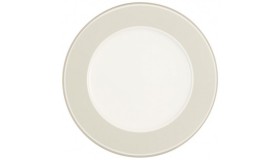 Savannah Cream Buffet Plate 11 3/4 in